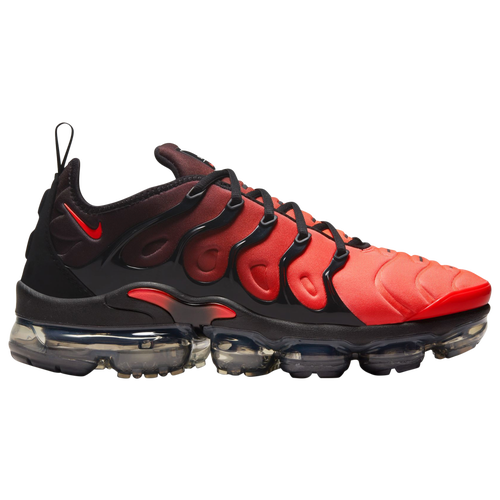 

Nike Mens Nike Air Vapormax Plus - Mens Running Shoes Black/Bright Crimson/White Size 10.0