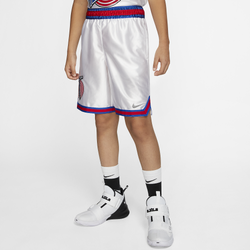 Boys' Grade School - Nike LeBron James DNA Shorts - White/Grey