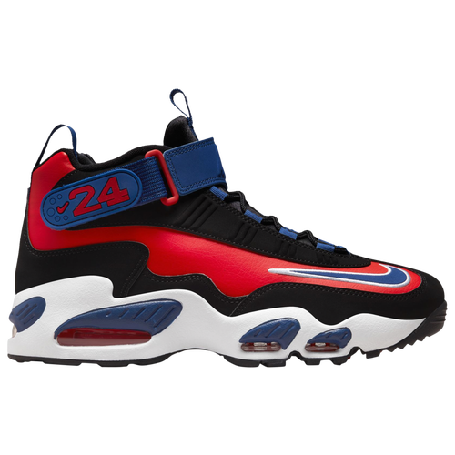 Shop Nike Mens  Griffey Max 1 In Black/blue/red