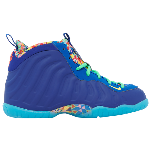 

Boys Preschool Nike Nike Little Posite One - Boys' Preschool Shoe Blue/Yellow/Blue Size 02.0