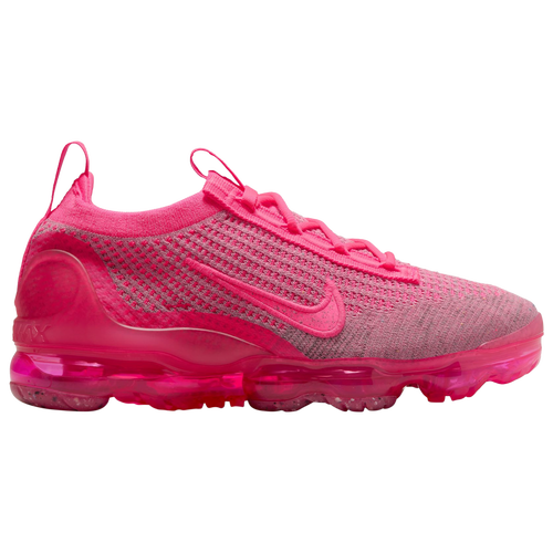 Shop Nike Womens  Air Vapormax 2021 Flyknit In Pink/volt
