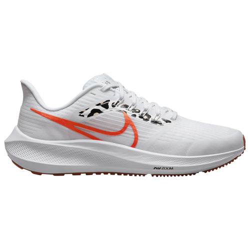 

Nike Womens Nike Air Zoom Pegasus 39 - Womens Running Shoes White/Orange/Platinum Tint Size 8.0