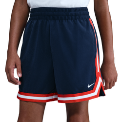 Boys' Grade School - Nike Dri-FIT DNA 24 Short 5in - Midnight Navy/White