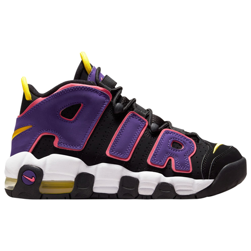 

Nike Boys Nike Air More Uptempo - Boys' Grade School Shoes Black/Multi Size 03.5