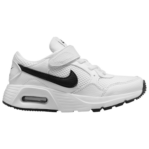 Nike Little Kids' Air Max Sc Casual Shoes In White/black