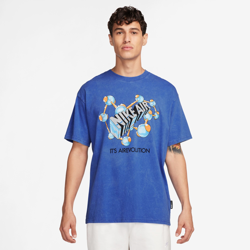 

Nike Mens Nike M90 HBR SEGB T-Shirt - Mens Blue/Multi Size XL