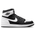 Jordan Retro 1 High OG - Men's Black/White/White