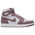 Jordan Retro 1 High OG - Men's White/Purple/White