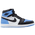 Jordan Retro 1 High OG - Men's Blue/Black/White