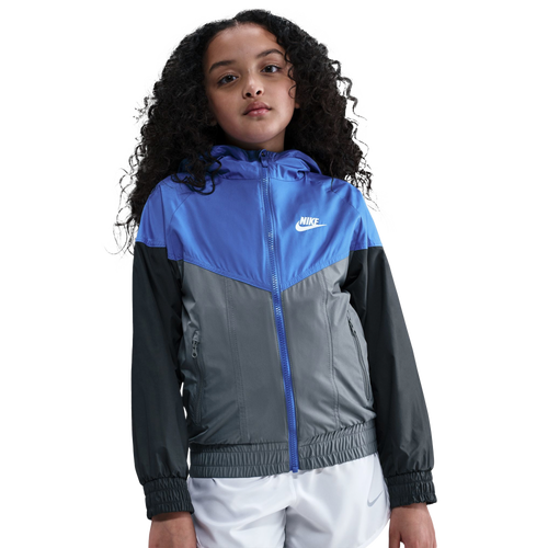 Nike Windrunner Hooded Jacket - Nike Comet Blue/Grey
