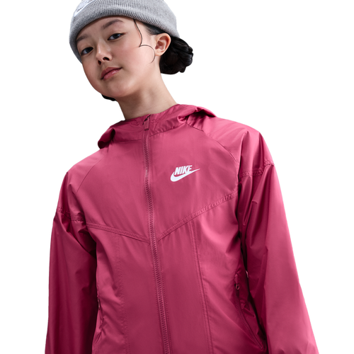 BOYS - Nike Windrunner Hooded Jacket - Sweet Beet