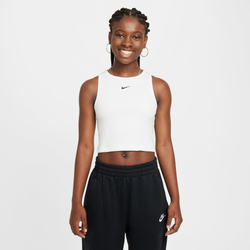 Girls' Grade School - Nike Rib Dance Tank - White/Black