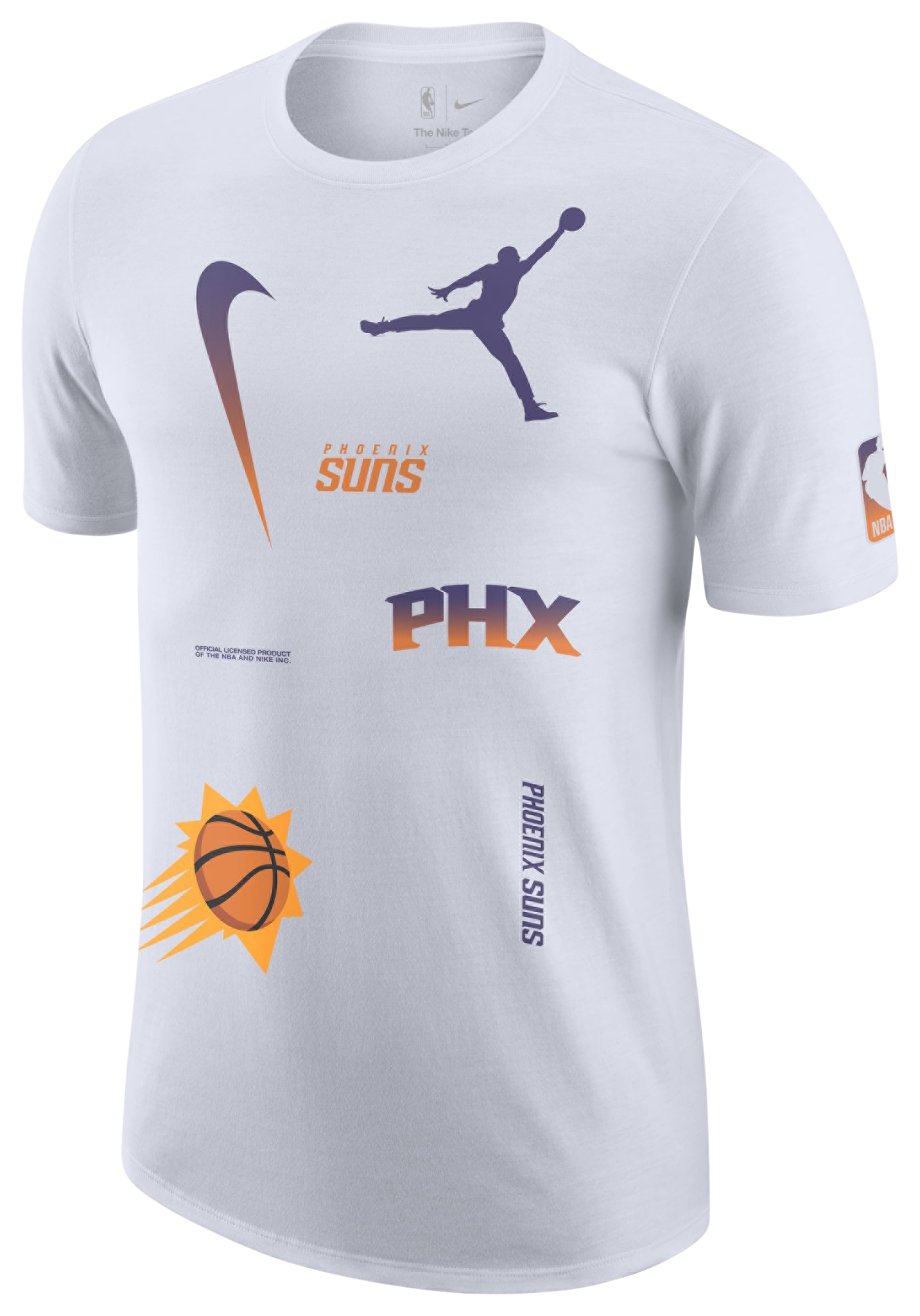 Nike Suns Statement All Over Print T-Shirt Men's