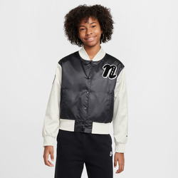 Girls' Grade School - Nike NSW Varsity Star Jacket - Brown/Black