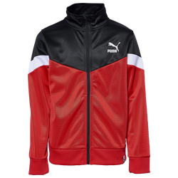Boys' Grade School - PUMA Track Jacket - Red/Black/White