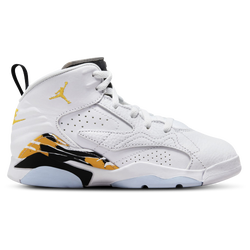 Boys' Preschool - Jordan MVP - White/Black/Yellow Ochre
