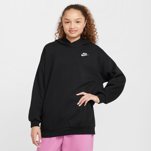 Nike NSW Club Fleece Oversized PO Hoodie Image 1 of 3. Tap to open photo gallery.