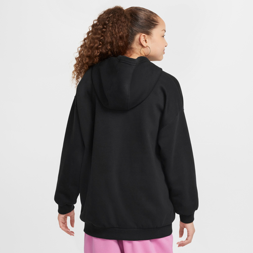Nike NSW Club Fleece Oversized PO Hoodie Image 2 of 3. Tap to open photo gallery.