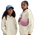 Nike NSW Club Fleece Oversized PO Hoodie - Girls' Grade School Soft Pearl/Soft Pearl