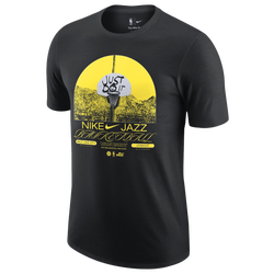 Men's - Nike NBA CTS Max 90 GFX T-Shirt - Black/Yellow