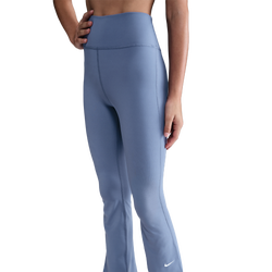 Girls' Grade School - Nike Dri-FIT One Tights Flare - Wolrd Indigo/White