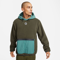 Men's - Nike SPU Hoodie Polar - Olive/Green