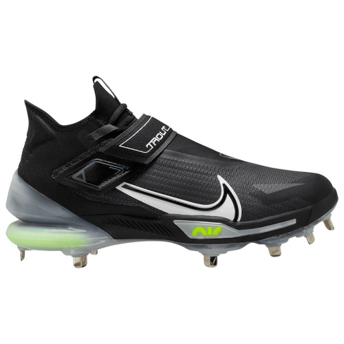 

Nike Mens Nike Force Zoom Trout 8 Elite Cleats - Mens Baseball Shoes Black/White/Dark Smoke Grey Size 9.0