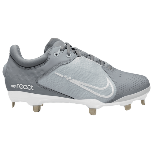 

Nike Womens Nike Hyperdiamond 4 Elite - Womens Baseball Shoes Cool Grey/White/Wolf Grey Size 7.5