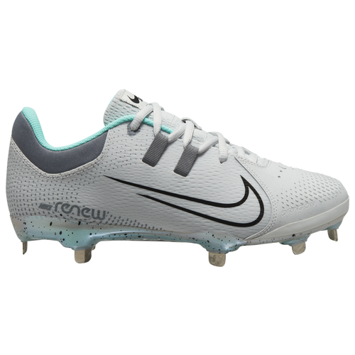 Nike Hyperdiamond 4 Pro - Women's Metal Cleats Shoes - Photon Dust / Black / Smoke Grey - CZ5920-003