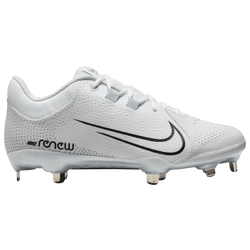 Women's - Nike Hyperdiamond 4 Pro - White/Black/Pure Platinum