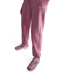 Women's - Nike Phoenix HR OS Pants - Sail/Elemental Pink