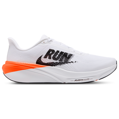 Nike Mens Air Zoom Pegasus 42 - Running Shoes - Orange / White / Black