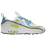 White/Blue Fury/Black - Nike Air Max 90-wh/bl/bk/vl
