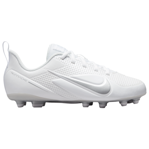 

Nike Boys Nike Alpha Huarache 8 GS - Boys' Grade School Lacrosse Shoes White/Metallic Silver Size 6.0