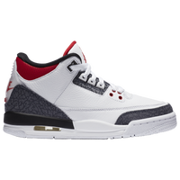 White/Red/Black- Jrdn Gsb Retro 3 Dnm-wh/rd/bk