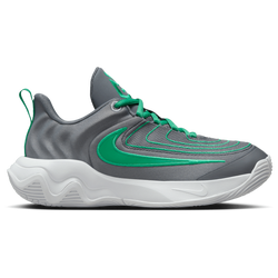 Boys' Grade School - Nike Giannis Immortality 4 - Stadium Green/Wolf Grey/Smoke Grey