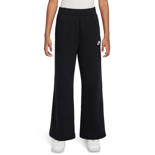 GIRLS - Nike NSW Club Fleece WL Pants - White/Black