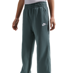 Girls' Grade School - Nike NSW Club Fleece WL Pants - Mineral Slate/Mineral Slate/White