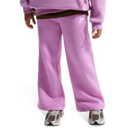 Girls' Grade School - Nike NSW Club Fleece WL Pants - Lt Magenta/Lt Magenta/White