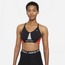 Nike Swoosh Bra - Women's Black/White