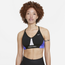 Nike Pro CLN Bra - Women's Black/Pure Platinum /Mtlc Silver