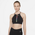 Nike Indy Rainbow Ladder Bra - Women's Black/White
