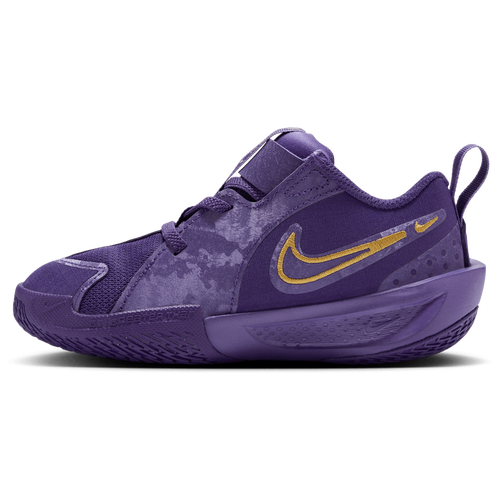 Nike Little Kids G.T. Cut 3 Basketball Shoes in Purple Court Purple Size 8.0