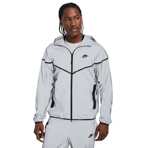  - Nike Reflect Tech Woven Full-Zip Jacket - Reflect Silver/Black