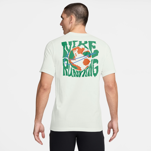 Nike running dry london marathon t-shirt in white sales
