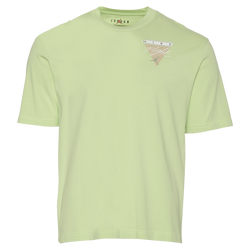Men's - Jordan Flight Essential Washed Graphic T-Shirt - Green/Gray/Pink