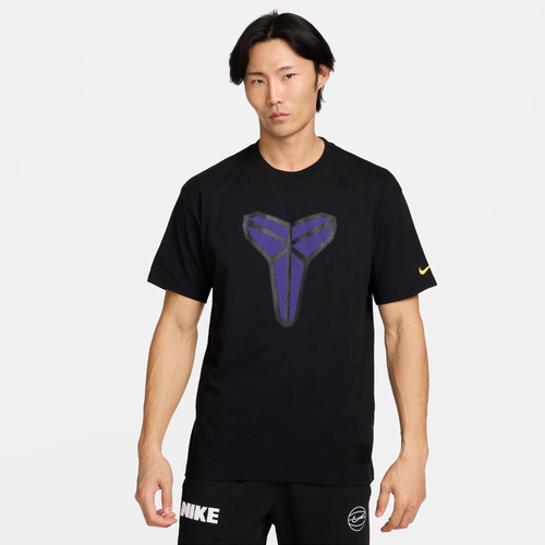 

Nike Mens Nike Kobe M90 T-Shirt - Mens Black/Purple Size M