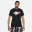 Jordan Air Wordmark T-Shirt - Men's Black