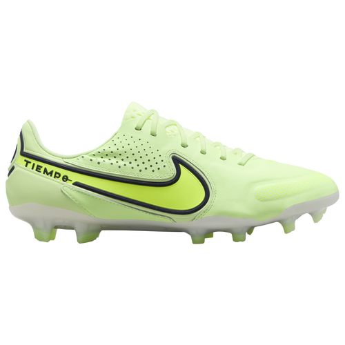 Shop Nike Mens  Legend 9 Elite Fg In Summit White/gridiron