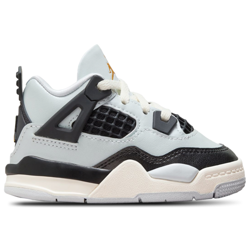 

Boys Jordan Jordan Retro 4 - Boys' Toddler Shoe Gold/Black/Grey Size 05.0